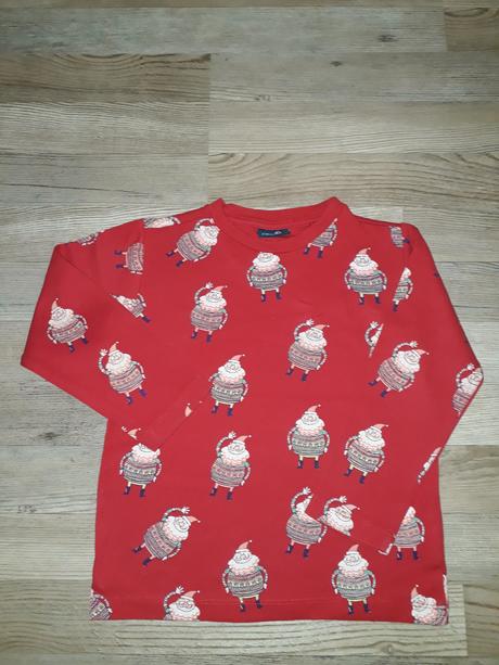 Top stav vánoční tričko zn. next, vel. 98/104, 98