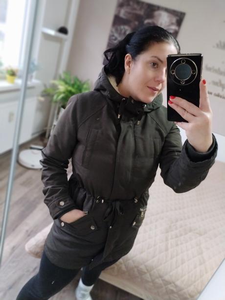 Dámský zimní kabát m/38, pimkie,m