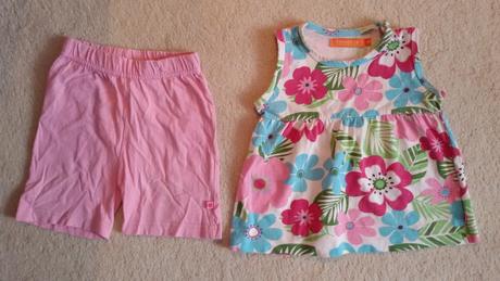 Tunika + kraťasy, 80