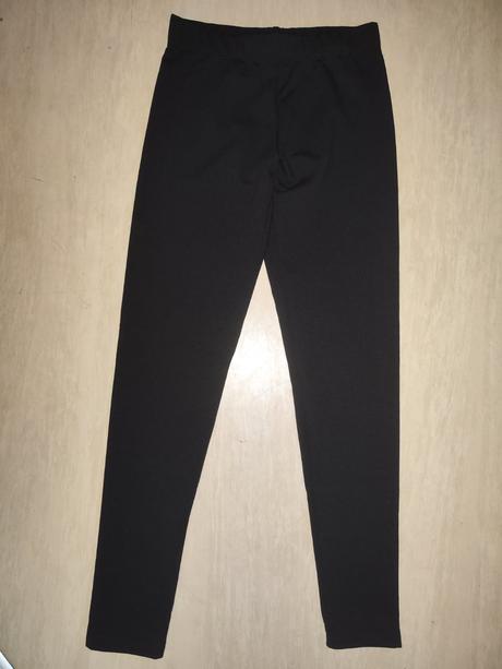 Černé zateplené legíny esmara xs, esmara,xs