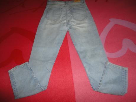 Strečové světlé rifle c+a, vel. 10-11 let, c&a,140