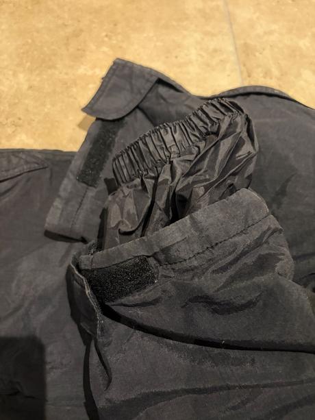 Kalhoty do snehu cerne 140, 140