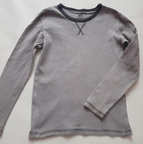L316	chlapecké triko dl. rukáv vel. 122 - 128, h&m,122