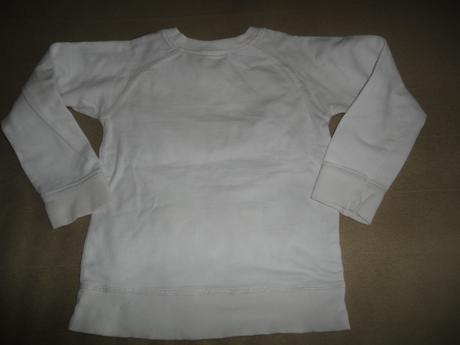 Bílá mikina e-vie angel, vel. 5-6 let, evie angel,110