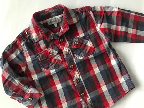 Košile kostkovaná, rebel,98