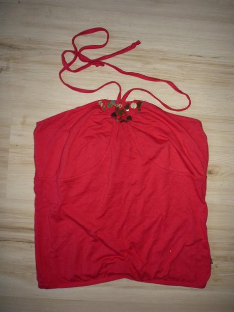 Bavlněné tílko okolo krku, timeout,s