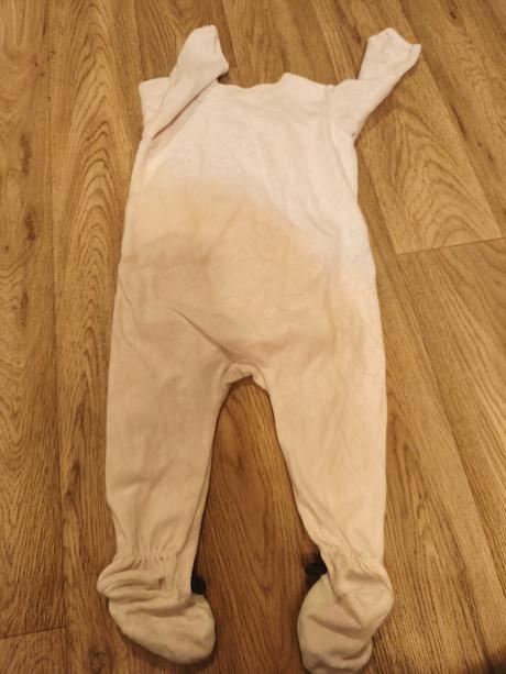 Růžový overal s pandou h&m, h&m,74