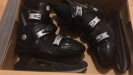Přezkáčové lední brusle vel. 43/44, 43