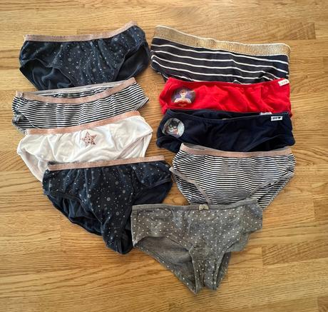 Kalhotky - 9ks gap a f&f vel. 122/128, f&f,122