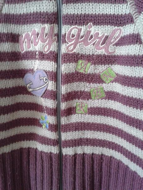 Svetr zimní an-bor dívčí vel. 98, 98