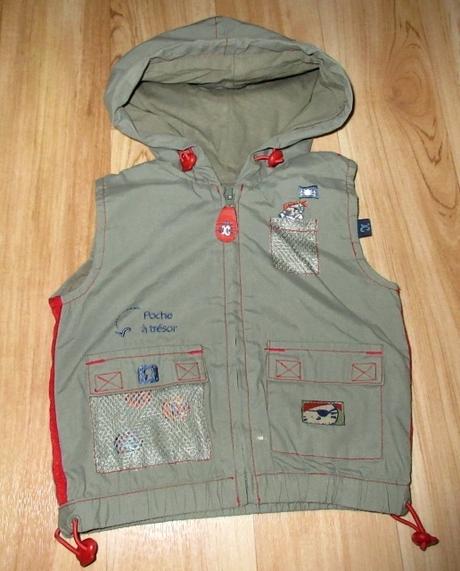 Plátěná vesta, kimbaloo,68