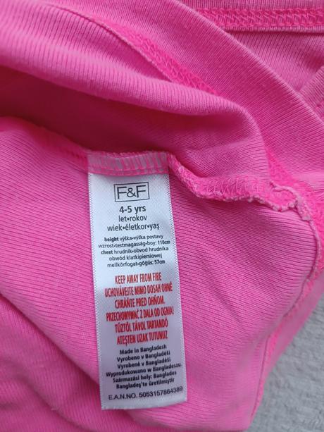 Dívčí košilka, f&f,104