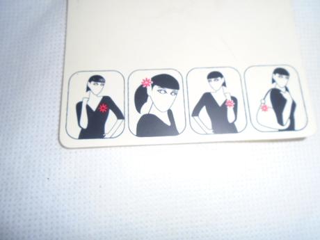 Ozdoba gumička květina sponka, 