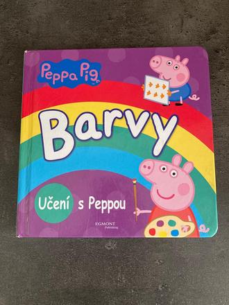 Kniha peppa pig barvy,