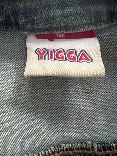 Džínová bunda yigga vel. 146, yigga,146