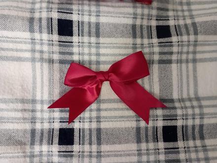 24 kusů saténových mašliček, 