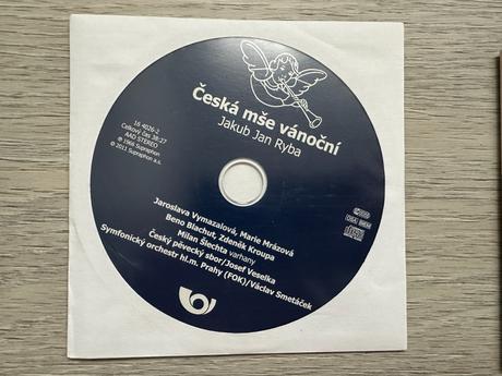 Cd - česká mše vánoční, klasika pro všechny,koledy,