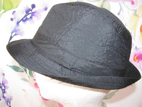 Karnevalový černý klobouk, unisex,