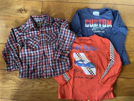 Set oblečení pro kluky - 12ks, vel. 2-4 roky, 104–116