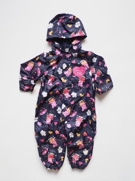 Kombinéza do deště vel 86 prasátko peppa, nutmeg,86