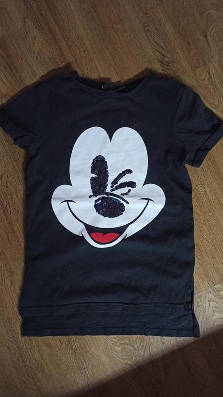 Bavlněné tričko disney mickey, disney,140