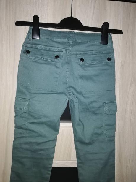 Zelené kalhoty little kids vel.128, 128