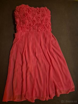 Šaty bez ramínek amisu 36, amisu,36