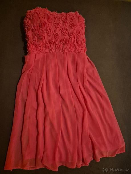 Šaty bez ramínek amisu 36, amisu,36