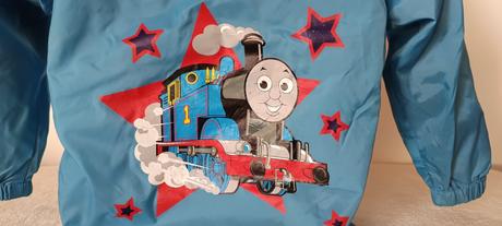 Bunda + džínové kalhoty mašinka tomáš, 98