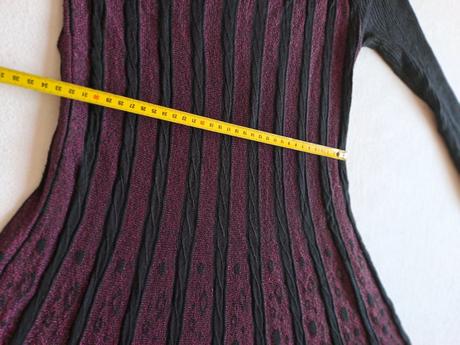 Dámské svetrové šaty, vel. m, m