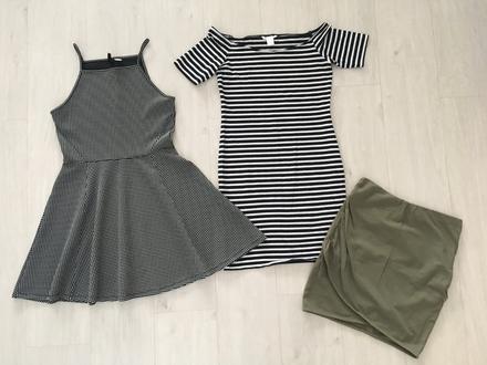 Letní šaty a sukně h&m, vel. s - m, s