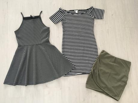 Letní šaty a sukně h&m, vel. s - m, s