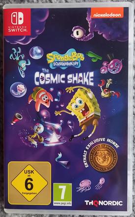 Spongebob cosmic shake - hra na nintendo switch, 