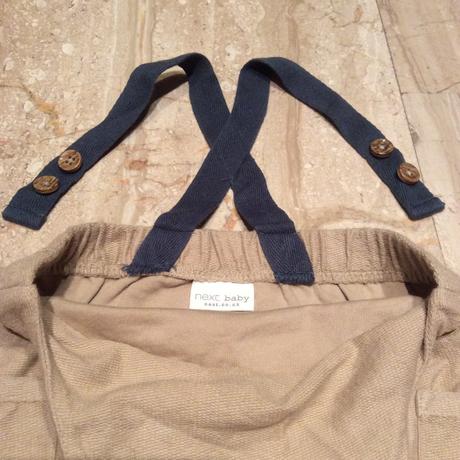 Letní teplákové lacláče s rybou a lodí zn. next, next,62