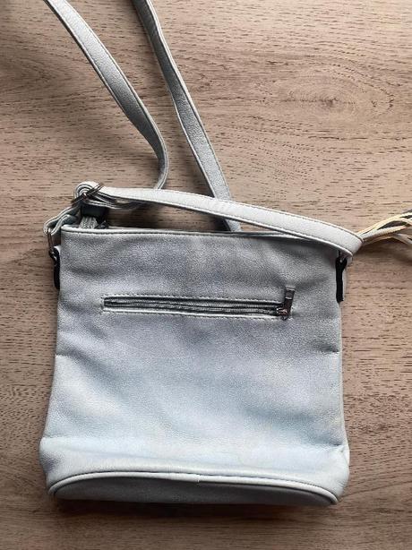 Pěkná modrá kabelka-crossbody, 