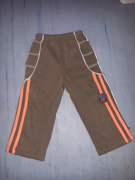 Dětské tepláky, vel. 86-92, 11 kusů, tchibo,92