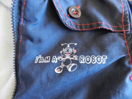 Bunda zimní s robotem, okay,86