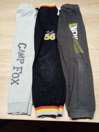 3x tepláky na donošení vel. 122/128/134, pepco,128