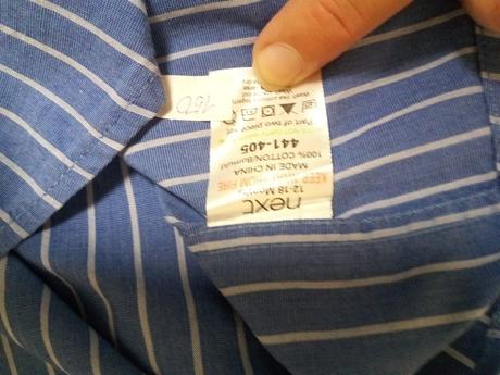 Krásná košile + kravata, next, vel 86, top stav, 86