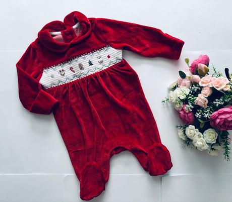 Semišový overal vánoční - v.0/3 měs., 62