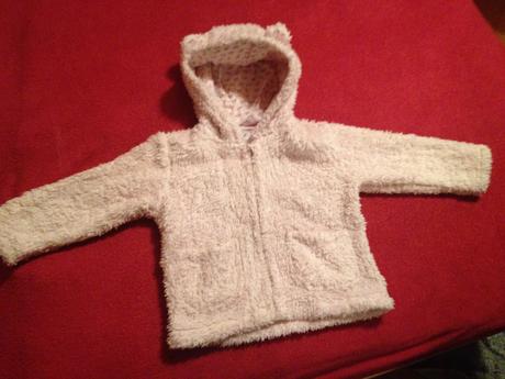 Dívčí teplá mikina - mikinka, f&f,80