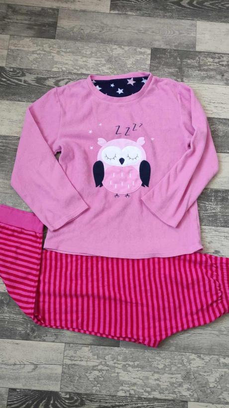 Pyžamo fleece dívčí/dámské 164/s, marks & spencer,164