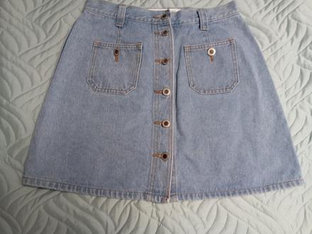 Dívčí riflovou sukně, 164