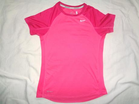 Luxusní růžové funkční tričko nike - dri-fit, nike,152