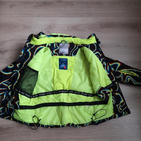 Dětská lyžařská zimní bunda, lemon/coccodrillo,134, coccodrillo,134