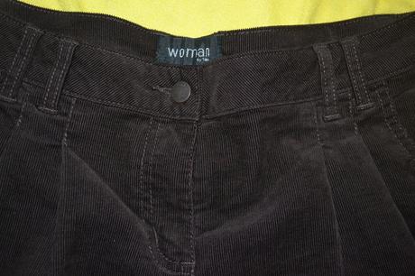 Manžestrové podzimní kraťasy v.40, tchibo,40