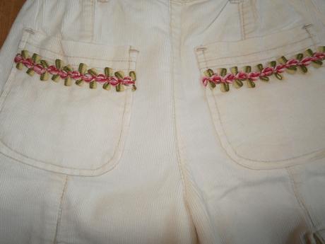 Pěkné kalhoty později i 3/4 kalhoty,vel.74/80 , 80