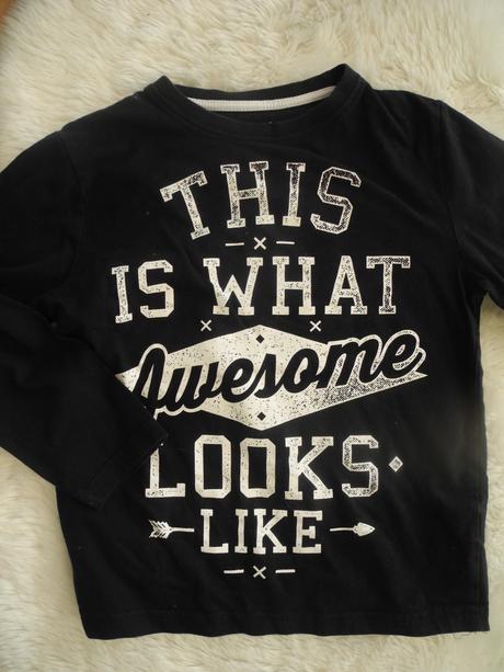 Triko s dlouhým rukávem, rebel,128