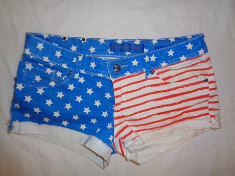 Super americké elastické kraťasy, l