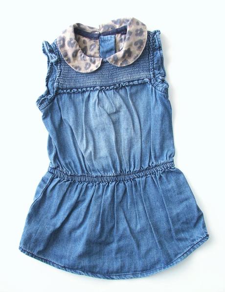 P659 riflové šaty vel. 74, next,74